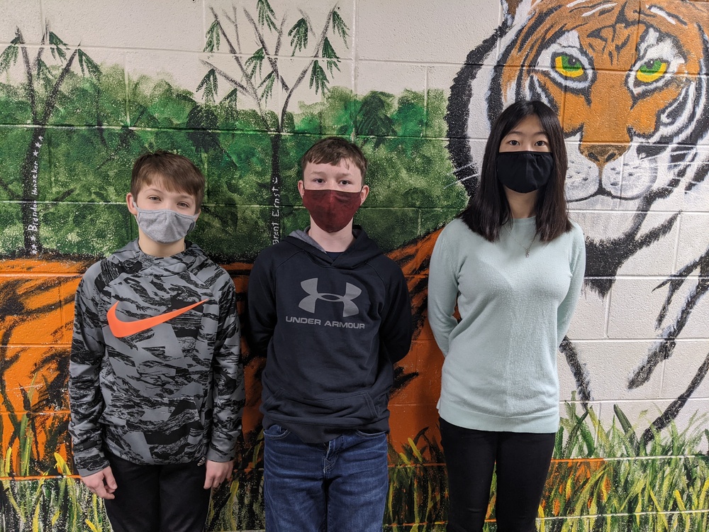 Three FCMS students place at the Richardson County Spelling Bee