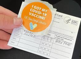 Pfizer Covid Vaccination Card